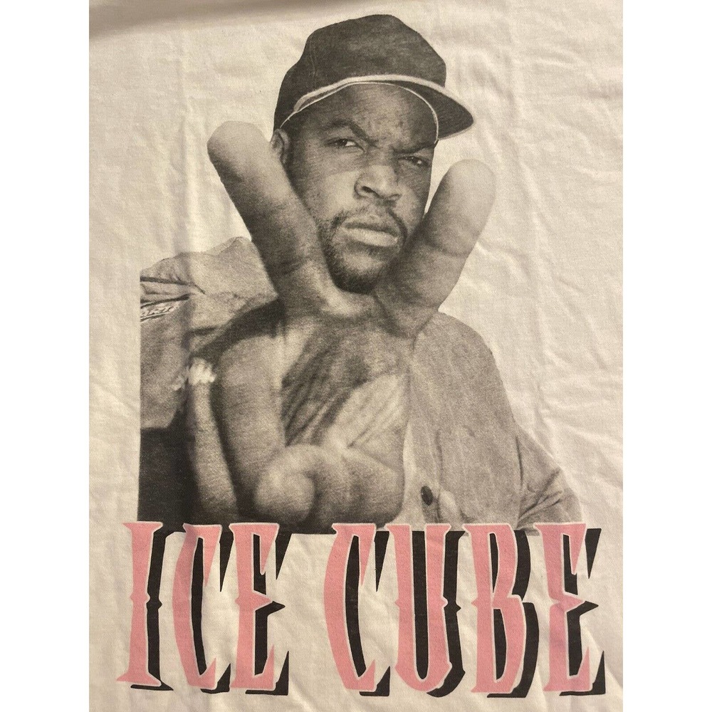 Ice Cube Pink Peace Sign Men’s Tshirt Size XXL
